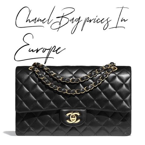 buying chanel bag in europe|chanel handbags europe.